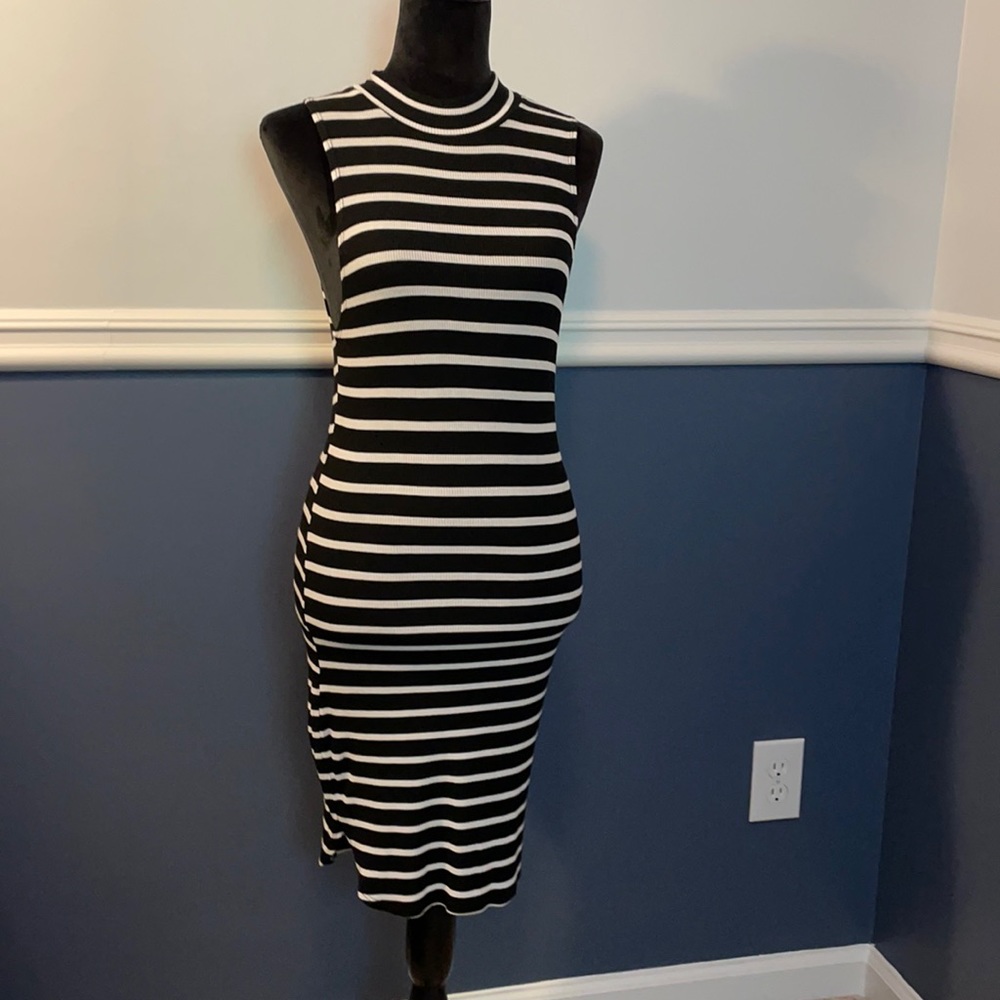 “Audrey 3+1” Striped Dress